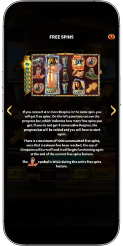 Free Spins Asp of Cleopatra