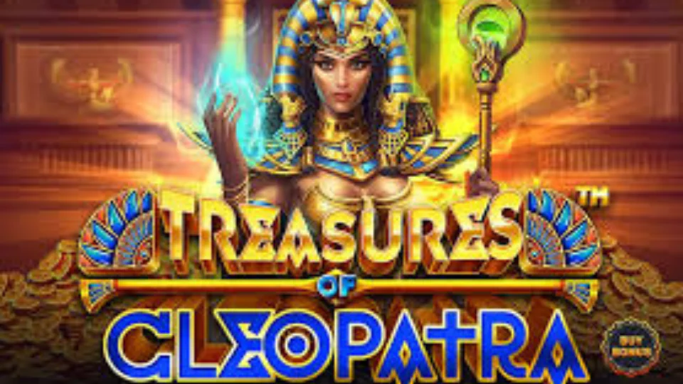 Treasures of Cleopatra - Ancient Egypt slot with free spins and maximum win of 5,000x stake