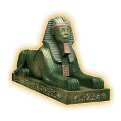 Pharaoh sphinx symbol in Egyptian slots