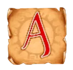 Ace card low-value symbol in Eye of Cleopatra