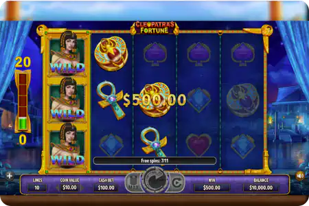 Cleopatra Fortune slot Playing Strategies