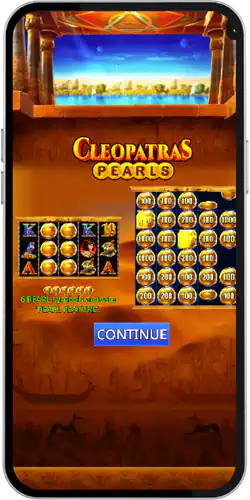 Cleopatras Pearls continue