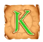 King card symbol paying 0.75x for five on a line
