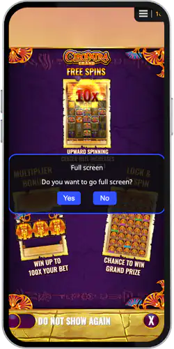 show again Cleopatra Grand Slot
