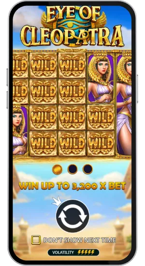 All reel positions filled with Wild symbols and maximum win potential shown on screen
